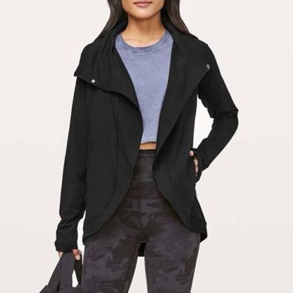 Lululemon Black Rulu Rally Wrap 4 - Picture 1 of 9